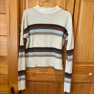Striped Knit Sweater